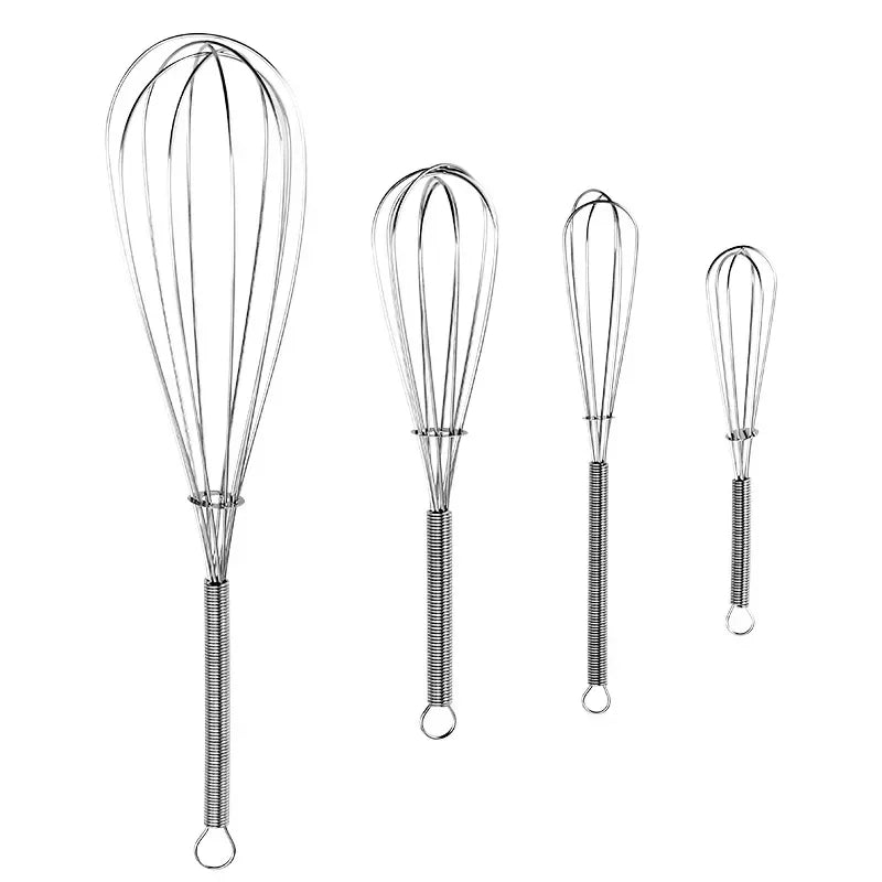 Egg Beater Stainless Steel Manual Mixer Whisk Tool