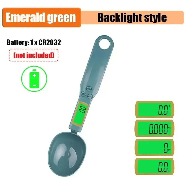 Mini Digital Spoon Scale 0.1-500g LCD Kitchen Food Scale