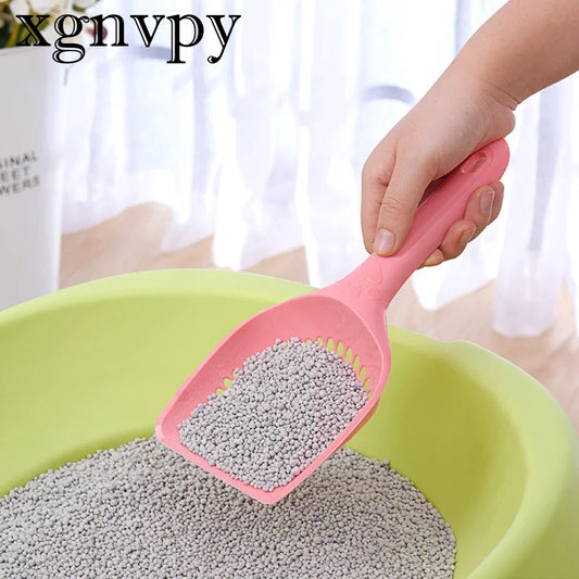 Durable Cat Litter Scoop Plastic Waste Tray Cleaner