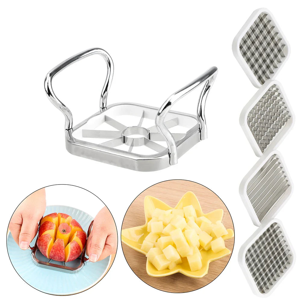 Stainless Steel Vegetable & Fruit Cutter Slicer