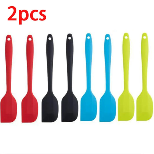 2Pcs Silicone Spatula Set for Baking and Cooking