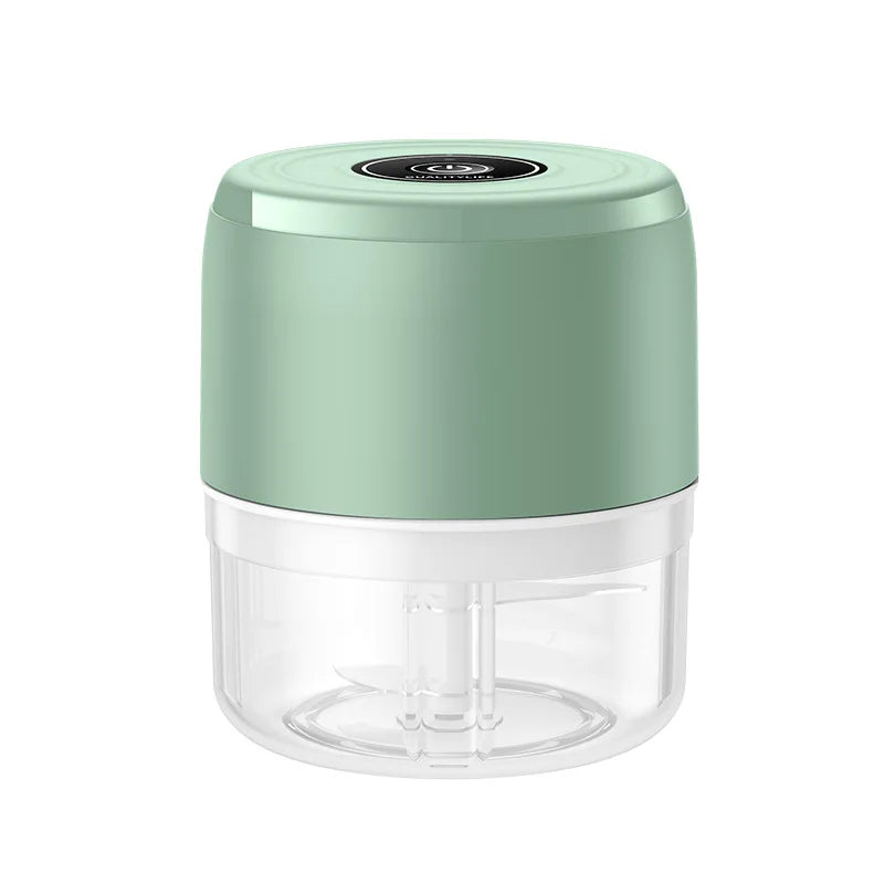 Electric Mini Garlic Chopper USB Grinder - Durable Kitchen Tool for Garlic, Ginger, Vegetables