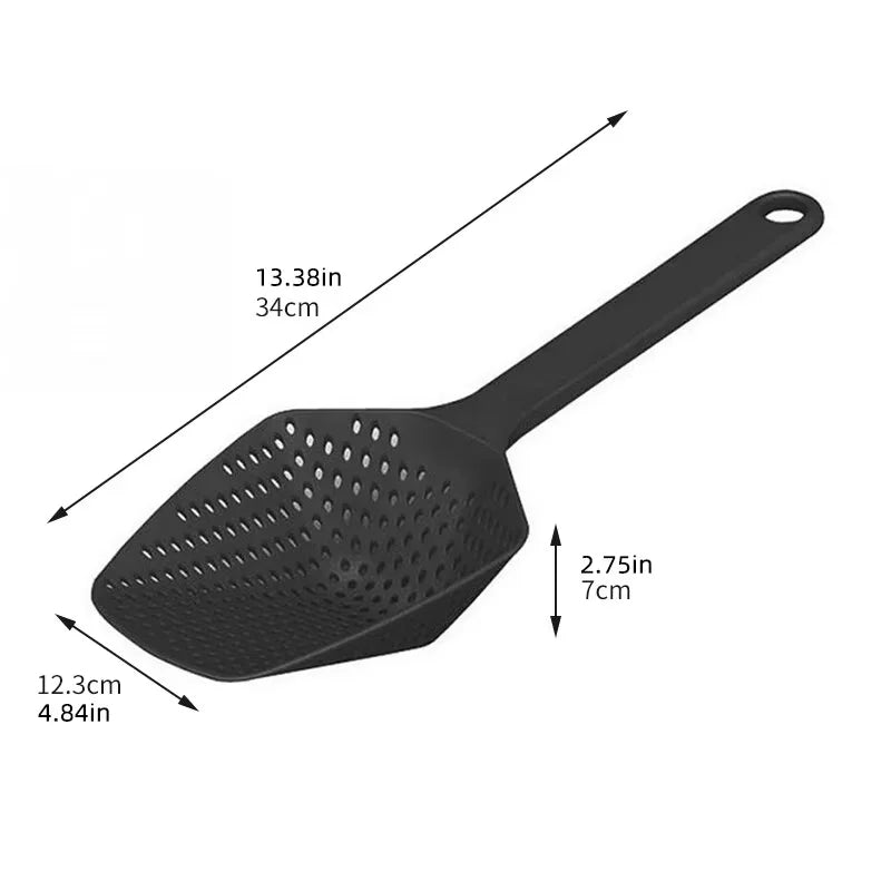 Scoop Colander Kitchen Strainer Nylon Skimmer with Handle