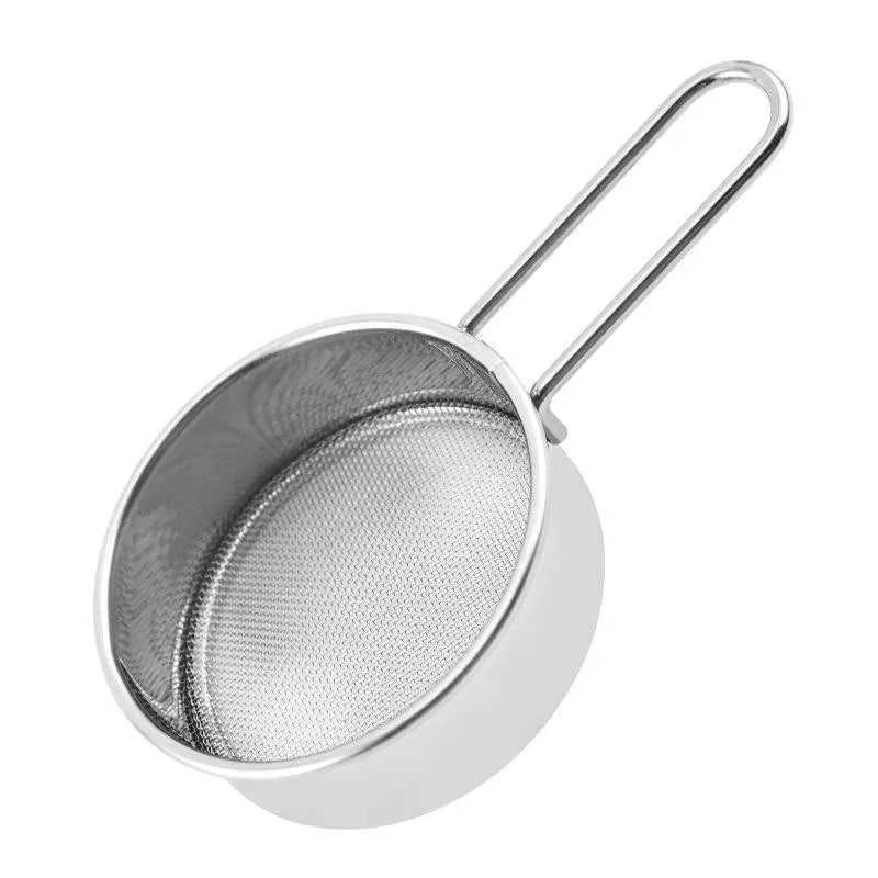 304 Stainless Steel Mini Flour Sieve Fine Mesh Strainer Sifter Baking Tool