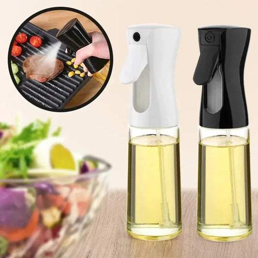 Oil Spray Bottle 200ml/300ml Cooking Olive Oil Dispenser BBQ Baking Vinegar Soy Sauce Sprayer