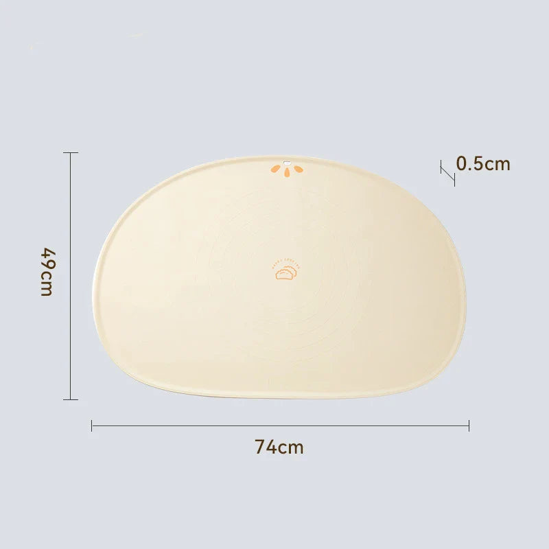 Silicone Non-stick Baking Mat Pastry Kneading Pad Pizza Cake Tray