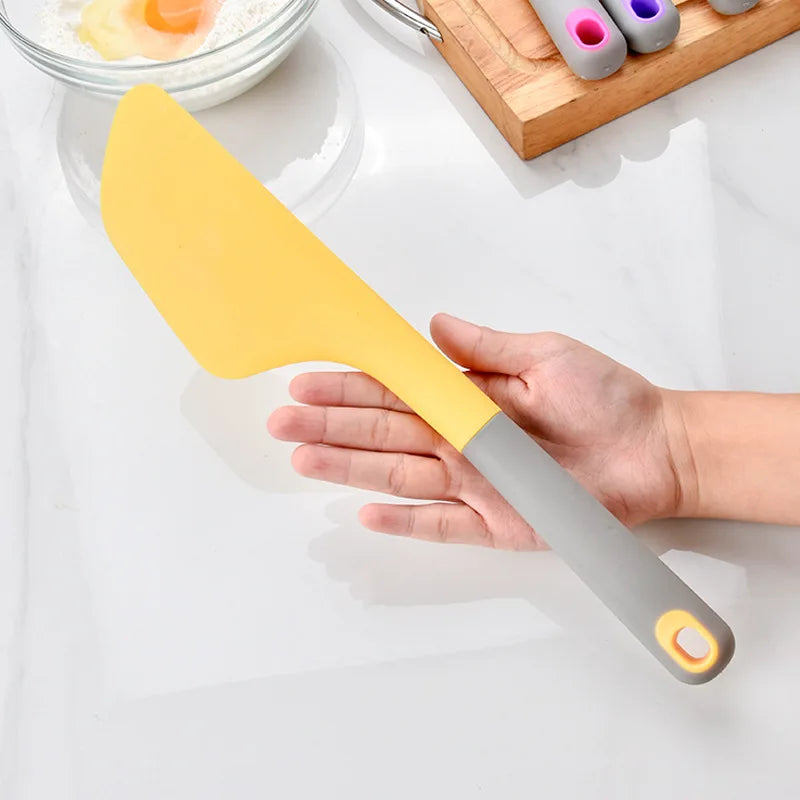 Silicone Heat-Resistant Baking Spatula Non-Stick Cake Pastry Tool