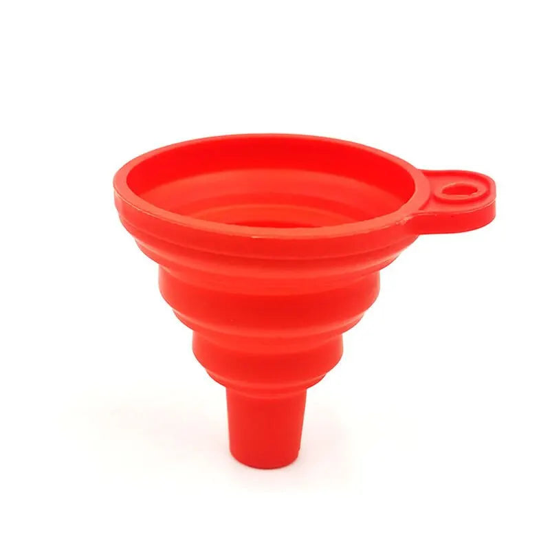 Collapsible Heat-Resistant Kitchen Funnel - 4 Colors, 1 Pack