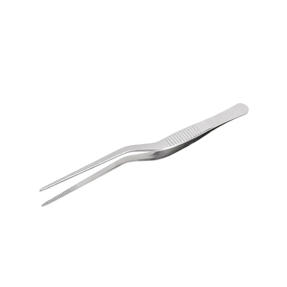 Stainless Steel Kitchen BBQ Tweezer Tongs